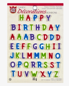 Happy Birthday Candy Card, HD Png Download, Free Download