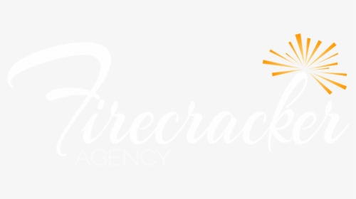 Firecracker Logo White & Orange, HD Png Download, Free Download