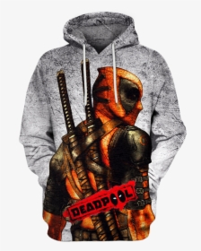 Deadpool Movie Hoodie 3d, HD Png Download, Free Download