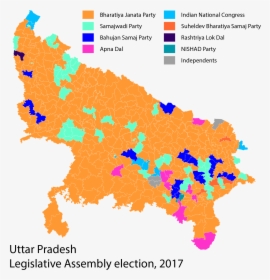 2017 Uttar Pradesh Election Result, HD Png Download, Free Download
