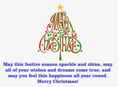Merry Christmas Wishes Png Free Pic, Transparent Png, Free Download