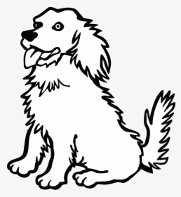 Hd Dog Line Drawing At Getdrawings, HD Png Download, Free Download