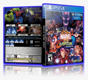 Marvel Vs Capcom Infinite Custom Replacement Case, HD Png Download, Free Download
