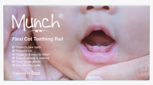 Munch Cot Teething Rail Flexi Clear, HD Png Download, Free Download