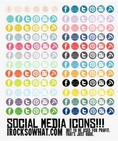 Social Media Icons Free Download, HD Png Download, Free Download