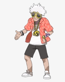 Pokemon Sun And Moon Team Skull Guzma Cosplay Costume, HD Png Download, Free Download