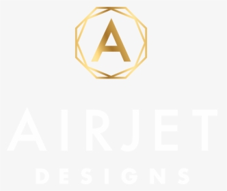 Logo Blanc Airjet Designs, HD Png Download, Free Download