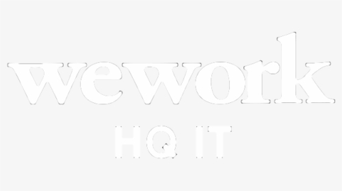 Wework Logo Png, Transparent Png, Free Download