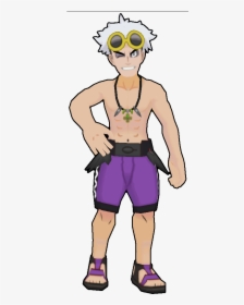 View Guzma Swimsuit Edit ,, HD Png Download, Free Download