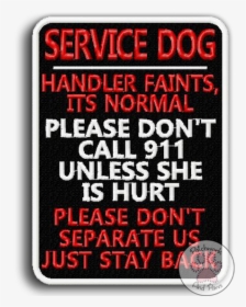 Service Dog Png, Transparent Png, Free Download