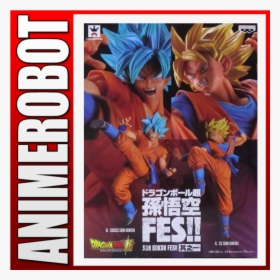 Dragonball Super Son Goku Fes Ssgss Goku Banpresto, HD Png Download, Free Download