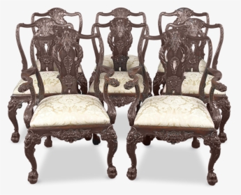 Set Of Eight 19th Century English Dining Chairs, HD Png Download, Free Download
