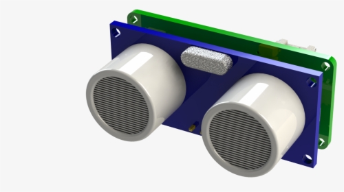 3d Front View Of The Can Bus Ultrasonic Sensor, HD Png Download, Free Download