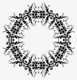 Transparent Christmas Wreath Clipart Black And White, HD Png Download, Free Download