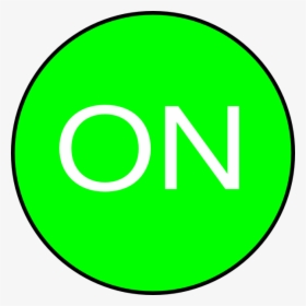 On Button Svg Clip Arts, HD Png Download, Free Download