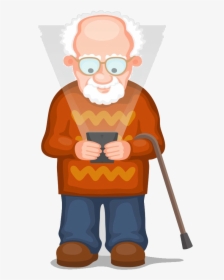 Grandfather Clipart Extreme Old Age, HD Png Download, Free Download