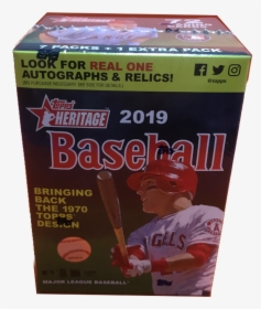 2019 Topps Heritage Baseball Blaster Box, HD Png Download, Free Download