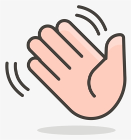 384 Waving Hand, HD Png Download, Free Download