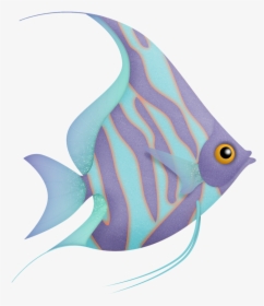 Fundo Do Mar Pez Angel Fish Drawings Cute, HD Png Download, Free Download