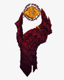 Transparent Hand And Eye Of Sauron Artwork"width=600px, HD Png Download, Free Download