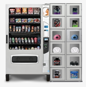 Fitness & Health Vending Machine And Locker Combo, HD Png Download, Free Download