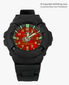 Watch , W/ Marines On Red Face, HD Png Download, Free Download