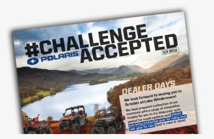 Polaris Challenge Accepted Newletter Mock, HD Png Download, Free Download