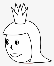 Queen Line Art Nicubunu Ornamental Deck Queen Of Spades, HD Png Download, Free Download