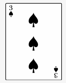 3 Of Spades, HD Png Download, Free Download