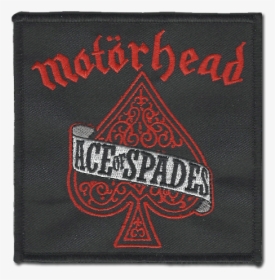 Ace Of Spades Embroidered Patch, HD Png Download, Free Download