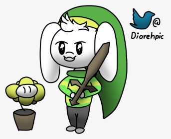 I Made A Chibi Version Of Asriel Dreemurr With Link"s, HD Png Download, Free Download