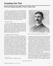 Nikola Tesla Png, Transparent Png, Free Download