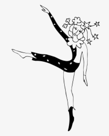 This Free Icons Png Design Of Dancer 23 Line Drawing, Transparent Png, Free Download