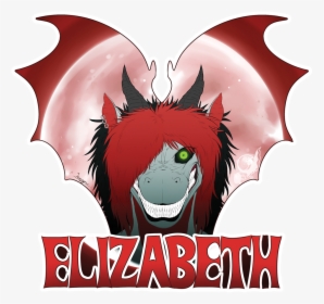 Elizabeth Dragon Wing Shape Badge, HD Png Download, Free Download