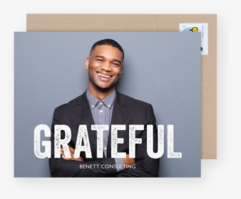Grateful Business Holiday Card, HD Png Download, Free Download