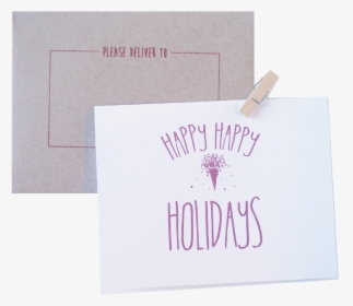 Happy Holidays Red Confetti Christmas Card"     Data, HD Png Download, Free Download