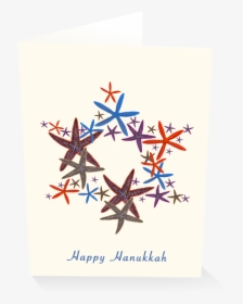 Starfish David Hannukah Card, HD Png Download, Free Download