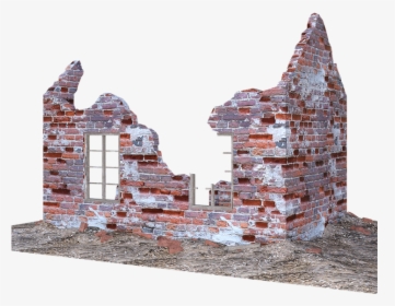 Ruined House, Ruin, Dilapidated, Abandoned, Building, HD Png Download, Free Download