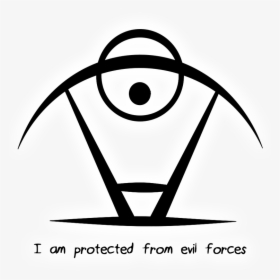 “i Am Protected From Evil Forces” Sigil @plant Boy, HD Png Download, Free Download