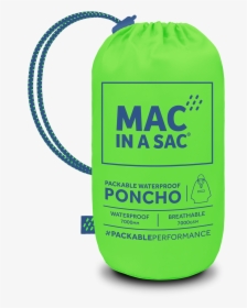 Sac- Neon Poncho Green, HD Png Download, Free Download