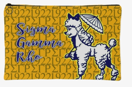 Sigma Gamma Rho Accessory Pouch, HD Png Download, Free Download