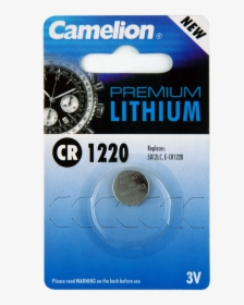 Camelion Cr1220 Battery 3v Button Premium Lithium, HD Png Download, Free Download