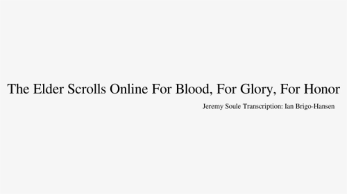 Elder Scrolls Online Png, Transparent Png, Free Download