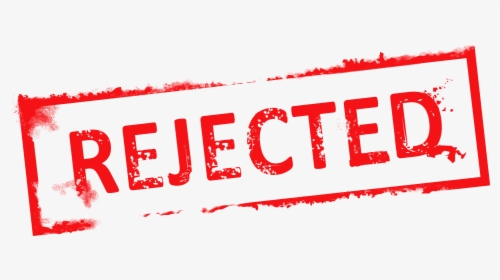 Rejection-stamp, HD Png Download, Free Download