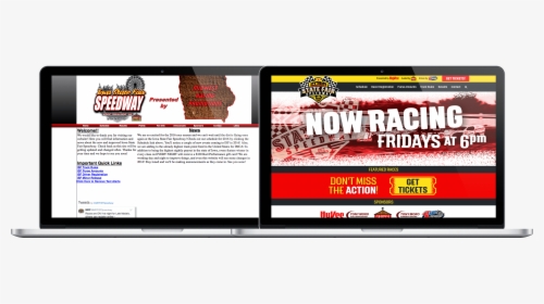 Isfspeedway Logo Isfs Macbook Before After Mockup, HD Png Download, Free Download