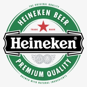 Heineken Beer Round Logo Vector Label, HD Png Download, Free Download