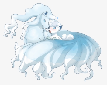 More Alola Form Pokemon Ninetales And Vulpix Are So, HD Png Download, Free Download