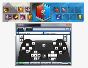 Maplestory 2 Controller Controls , Png Download, Transparent Png, Free Download