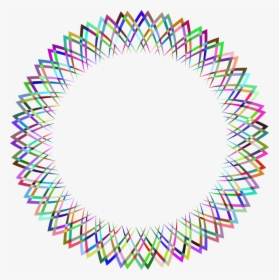 Circle Abstract Art Chromatic Colorful Frame, HD Png Download, Free Download