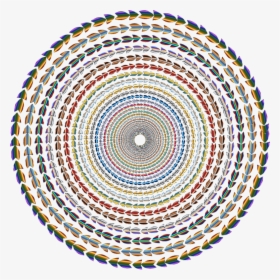 Polychromatic Colorful Direction Circle Vortex Variation, HD Png Download, Free Download